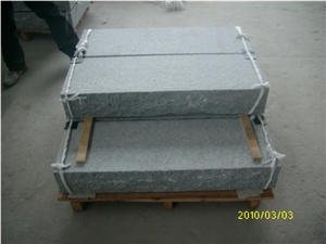 China Zima White Granite G603,Fujian Old G603, Original G603, Grey Granite, Chinese Grey Sardo, New Grey Sardo,Stair,Steps,Deck Stair, Staircase,Stair Threshold,Paver