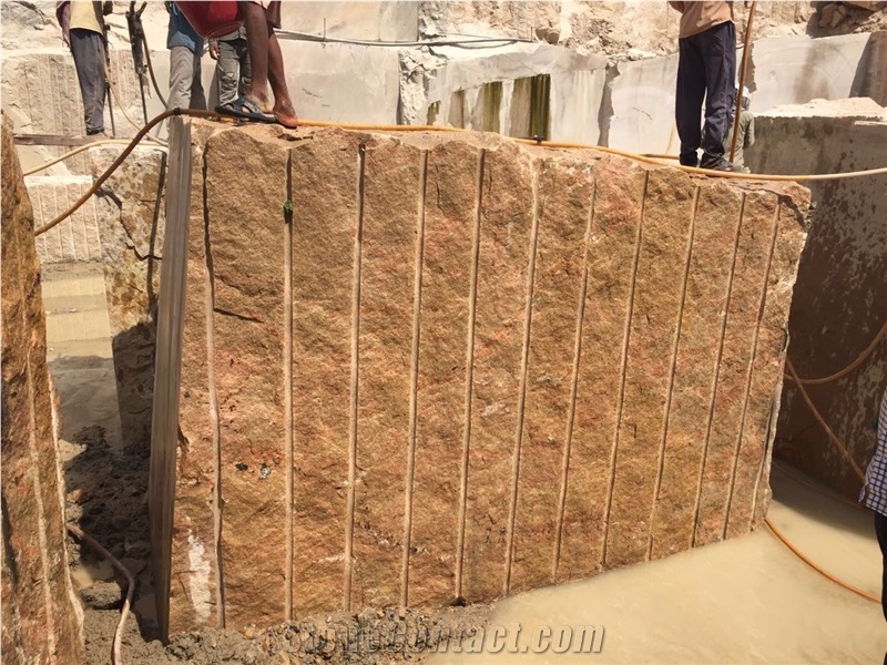 Kangayam Gold Granite Blocks, Yellow Granite Block