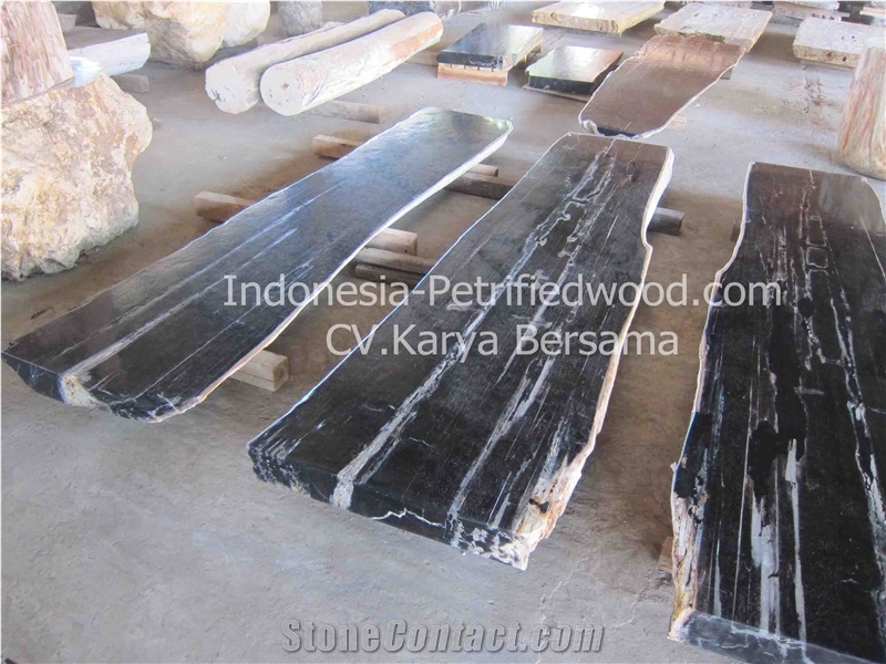 Petrified Wood Tables, Dinner Tables