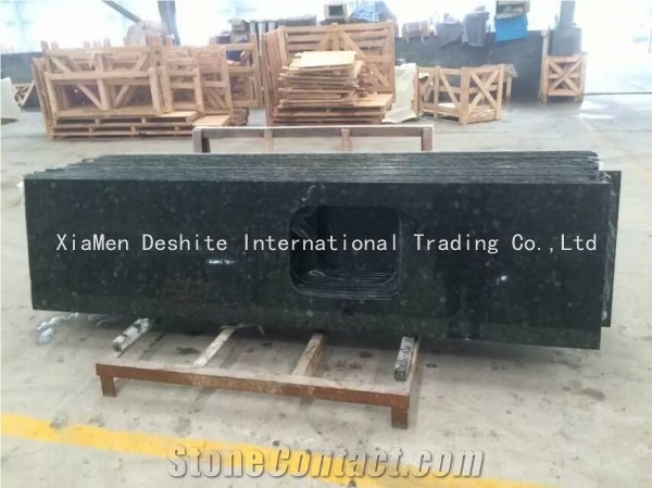 Verde Peacock Brazil Granite Countertop Green Kitchen Countertops Worktop