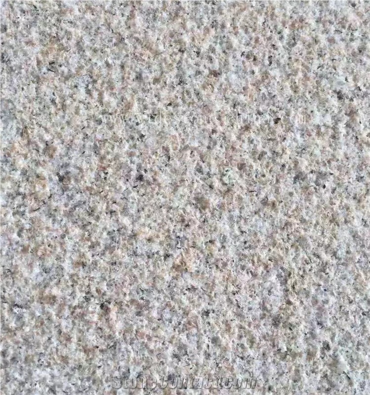 Yellow Granite G682 Granite Bush Hammered Stairs & Steps