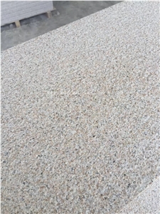 Yellow Granite G682 Granite Bush Hammered Stairs & Steps