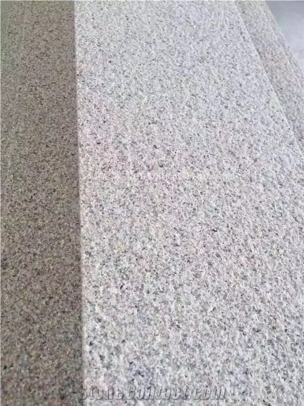 Yellow Granite G682 Granite Bush Hammered Stairs & Steps