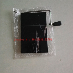 Black Marble Cheese Slicer /Cheese Cut /Cheese Board /Marble Cheese Slicer