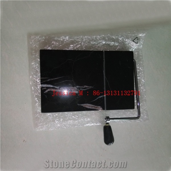 Black Marble Cheese Slicer /Cheese Cut /Cheese Board /Marble Cheese Slicer