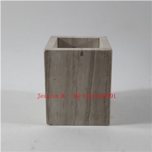 Champagne Marble Toothbrush Holder Marble Bath Accessories