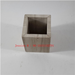 Champagne Marble Toothbrush Holder Marble Bath Accessories