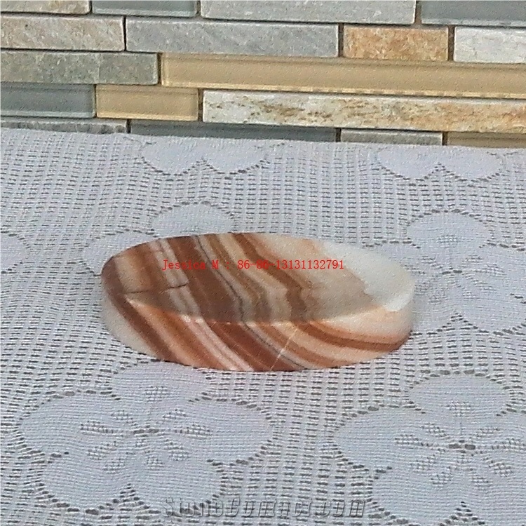 Cherry Marble Soap Dish