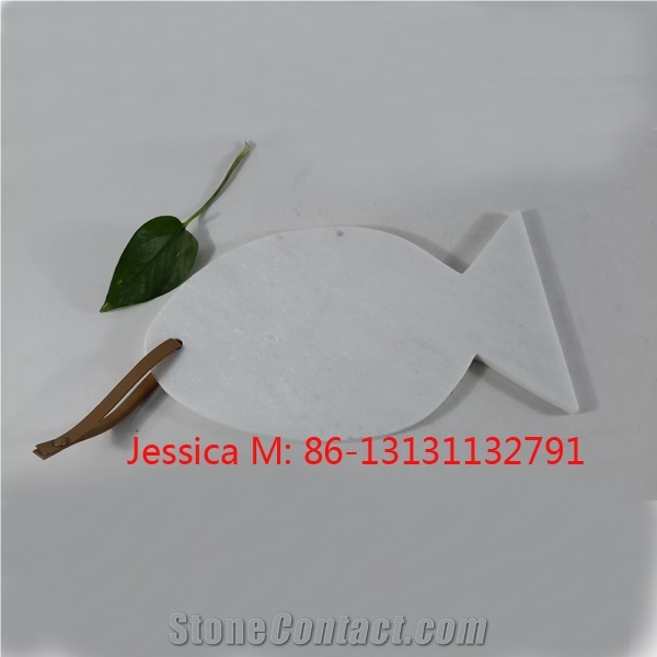 Fish Shape Marble Cutting Board /Fish Shape Marble Cheese Board /Fish Shape Marble Serving Board /Fish Shape Marble Pastry Board