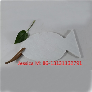 Fish Shape Marble Cutting Board /Fish Shape Marble Cheese Board /Fish Shape Marble Serving Board /Fish Shape Marble Pastry Board