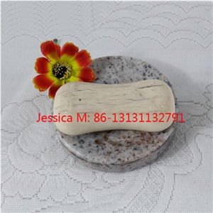 Granite Bar Soap Dish Holder for the Shower and Bathroom Sink Accessories