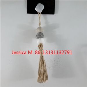 Hanging Beach Stone / River Stones Hanging for Interior Decoration Hanging Beach Stone / River Stones Hanging for Interior Decoration