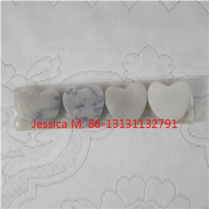 Heart Shape Natural Marble Stones /Heart Shape River Stones