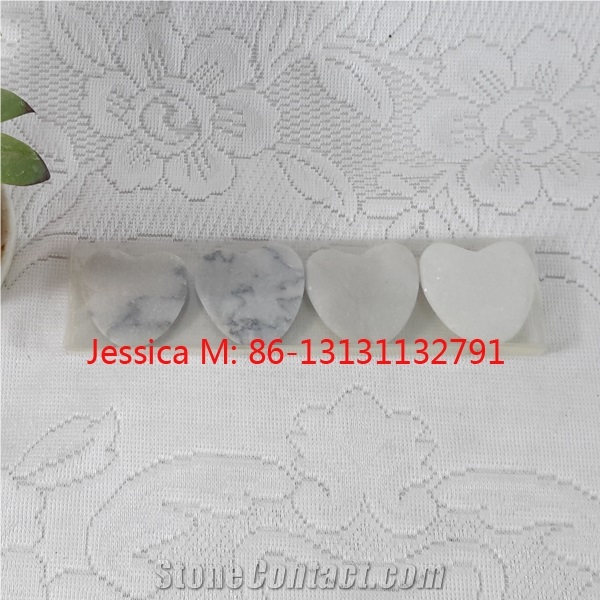 Heart Shape Natural Marble Stones /Heart Shape River Stones