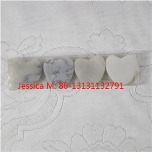 Heart Shape Natural Marble Stones /Heart Shape River Stones