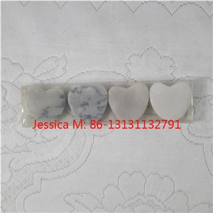 Heart Shape Natural Marble Stones /Heart Shape River Stones