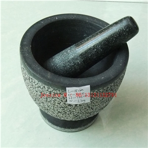 Natural Granite Mortar and Pestle Natural Granite Mortar and Pestle