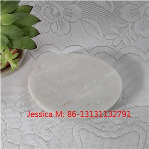 Oval Shape Marble Stone Soap Dish /Oval Shape White Marble Soap Holder