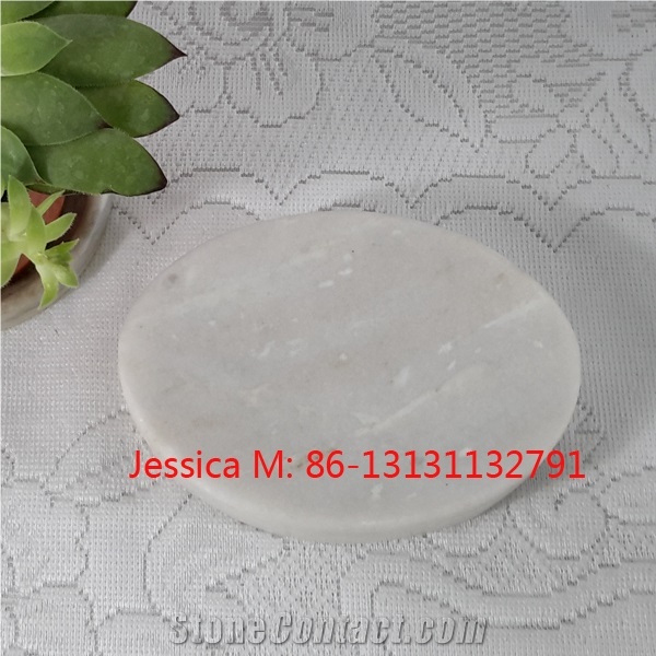 Oval Shape Marble Stone Soap Dish /Oval Shape White Marble Soap Holder