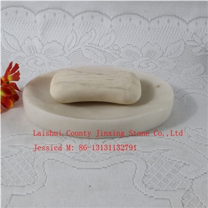Oval Shape White Marble Soap Dish /White Marble Soap Holder /Stone Soap Holder