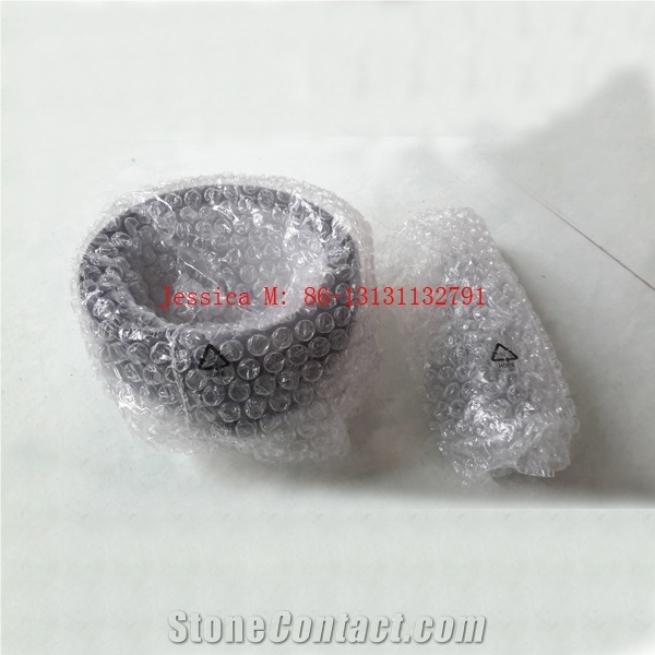 Polished Granite Stone Mortar and Pestle/Stone Herb and Spicy Tool Mortar and Pestle Granite