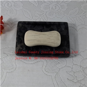 Rectangular Black Marble Soap Dish, Rectangular Black Marble Soap Holder