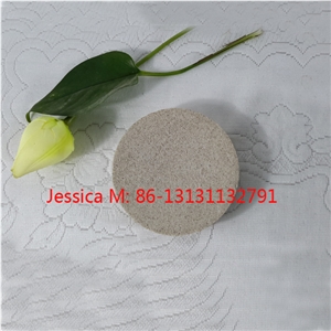 Round Stone Soap Dish /Round Stone Soap Holder