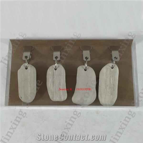 Travertine Irregular Stone Tablecloth Weights