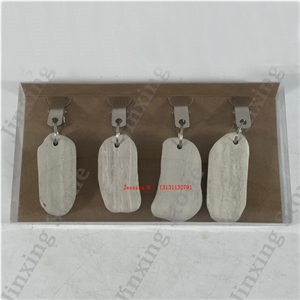 Travertine Irregular Stone Tablecloth Weights
