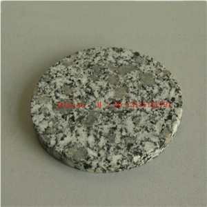 White and Black Granite Coaster