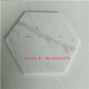 White with Grey Veins Hexagonal Marble Pastry Board Trays /Hexagonal Marble Cutting Board /Marble Serving Board White with Grey Veins Hexagonal Marble Pastry Board Trays /Hexagonal Marble Cutting Board /Marble Serving Board