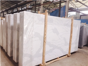Calacatta Quartz Slabs, Tiles, Engineered Stone