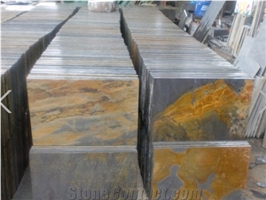 Chinese Rust Slate Tiles,Multicolor Slate Floor Tiles,Rusty Slate Flooring,Slate Stone Flooring,Rust Slate Pattern,Stone Floor Covering