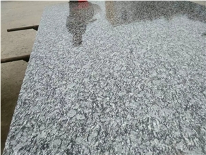 G568 Surf White Wave Granite Polished Slabs Tiles