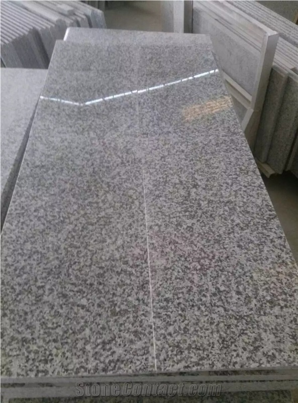 G623 China Crystal Grey Bianco Sardo Barry White Rosa Beta Polished Calibrated Tiles