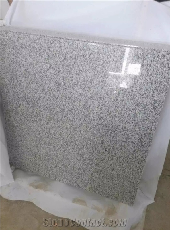 G623 China Crystal Grey Bianco Sardo Barry White Rosa Beta Polished Calibrated Tiles