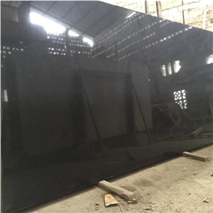 G654 China Impala Padang Dark Kobra Sesame Grey Polished Slabs Tiles