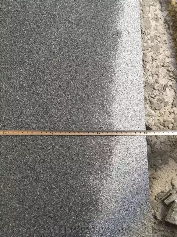 G654 China Sesame Grey Padang Dark Impala Kobra Flamed Tiles