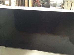 G684 China Black Basalt Fuding Black Galaxy Crystal Black Polished Slabs Tiles