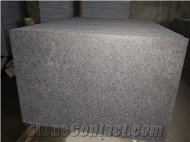 G684 China Black Crystal Fuding Black Basalt Flamed Tiles