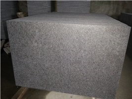 G684 China Black Crystal Fuding Black Basalt Flamed Tiles