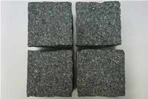 Green Porphyry Flamed Split Paving Cube Paver Cube Sets