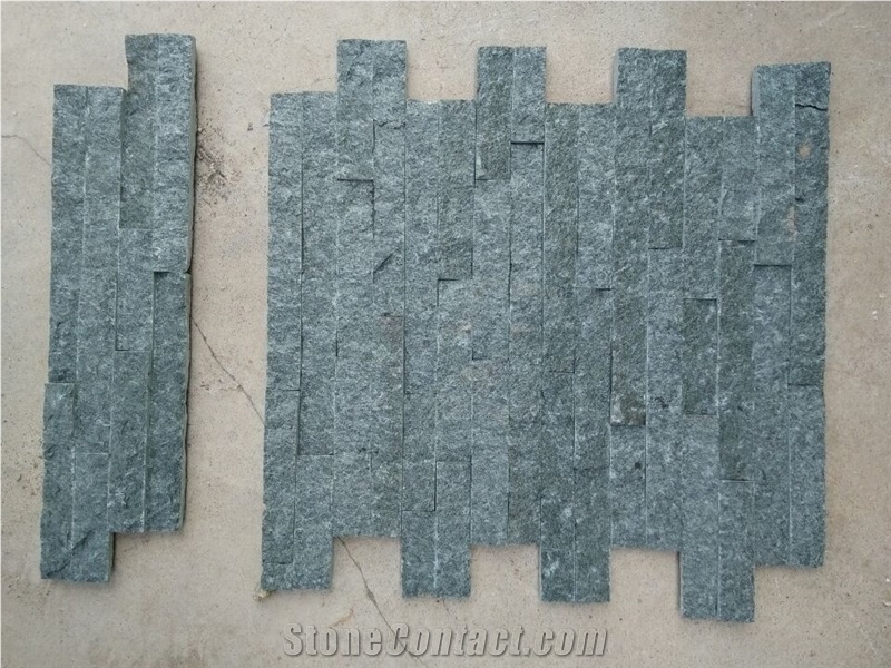Green Quartzite Cultured Stone Wall Stone Veneer Thin Stone