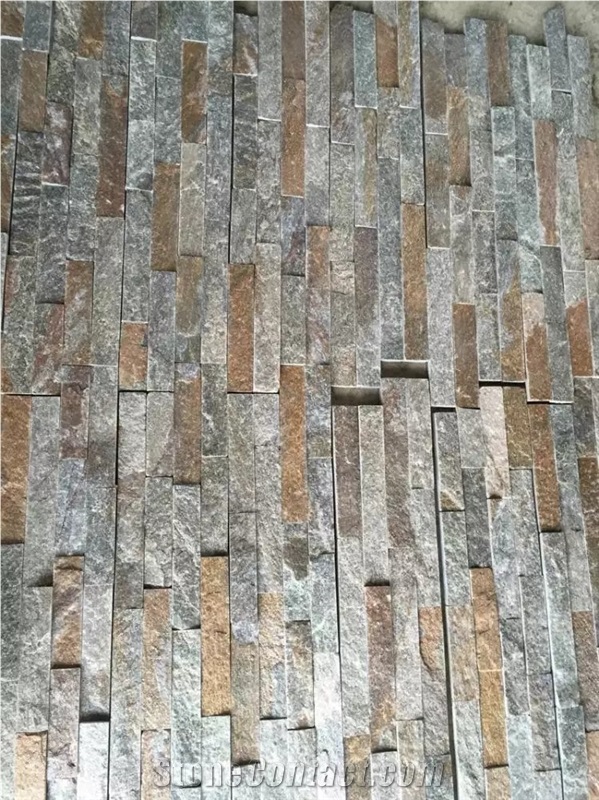 Grey Quartzite Wall Stone Veneer Cultured Stone