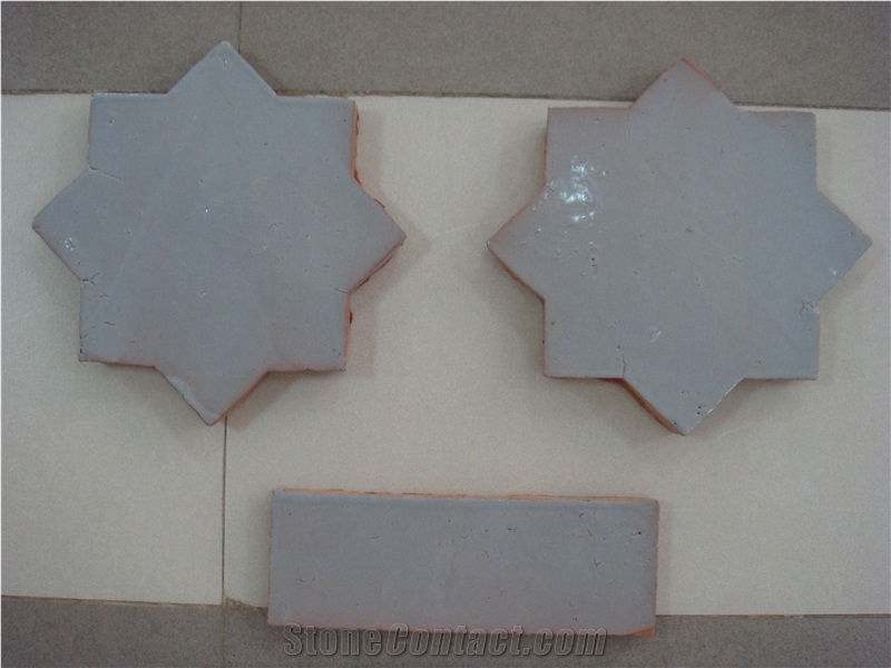 Handmade Terracotta Tiles Red Brown Yellow Round Square Rectangular Tiles