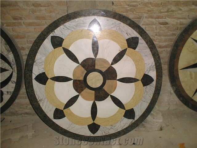 Natural Stone Waterjet Medallions Patterns