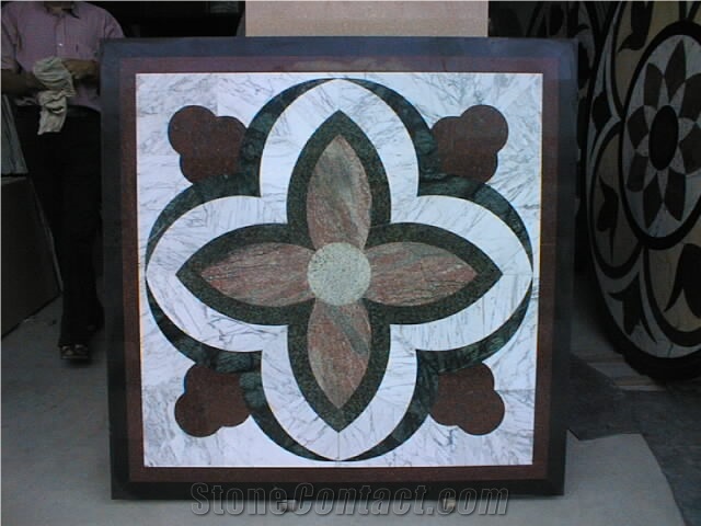 Natural Stone Waterjet Medallions Patterns