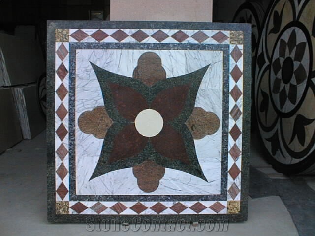Natural Stone Waterjet Medallions Patterns