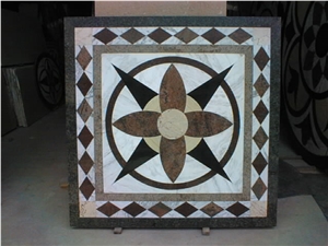 Natural Stone Waterjet Medallions Patterns
