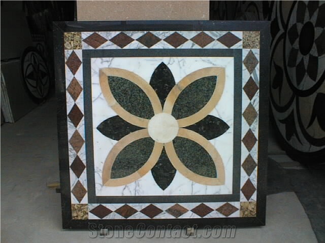Natural Stone Waterjet Medallions Patterns